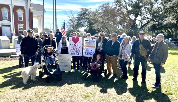 Post rally gathering